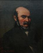 Gustave Courbet Portrait of M. Usquin oil painting artist
